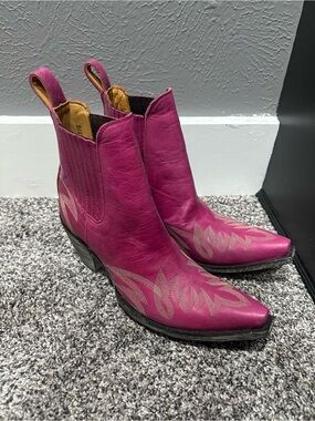 Pink old gringo boots